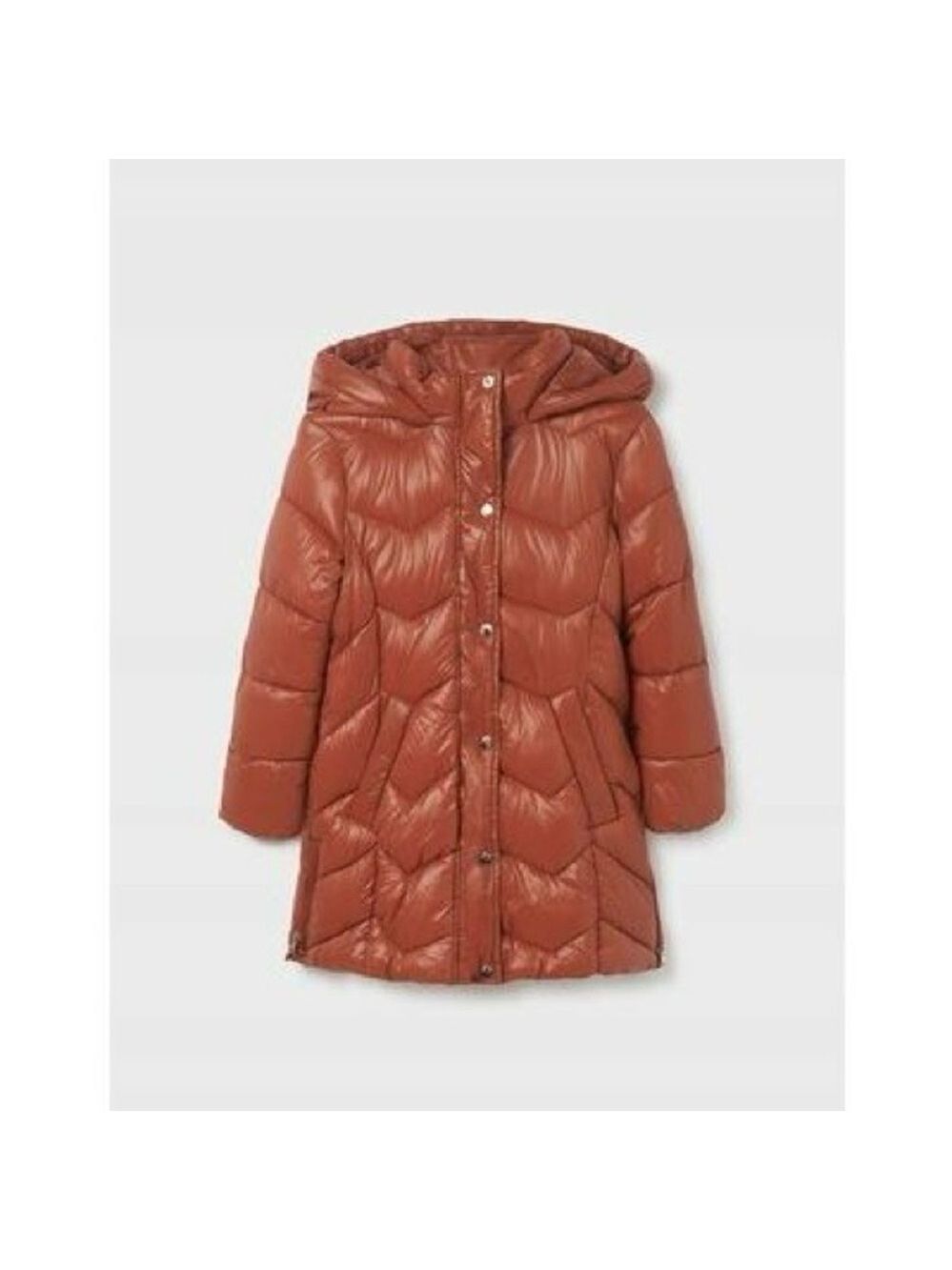 Size 8 Girls Mayoral Rust Puffer Jacket